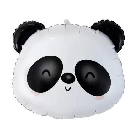 Panda Head fólia lufi 43 cm