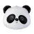 Panda Head fólia lufi 43 cm