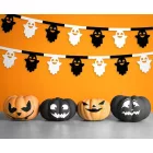 Halloween Szellem Black papír girland 360 cm