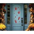 Halloween véres nyomok Bloody ablak matrica szett