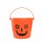 Halloween Tök Crazy cukorka gyűjtő vödör 14,5x11,5 cm