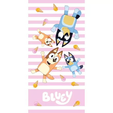 Bluey Ice Cream fürdőlepedő, strand törölköző 70x140 cm (Fast Dry)