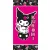 Hello Kitty Kuromi Rebel fürdőlepedő, strand törölköző 70x140 cm (Fast Dry)