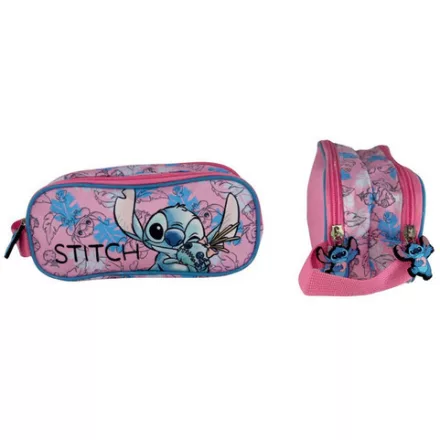 Disney Lilo és Stitch, A csillagkutya Doll 2 rekeszes tolltartó 23 cm