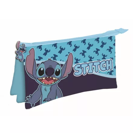 Disney Lilo és Stitch, A csillagkutya Abstract 3 rekeszes tolltartó 22 cm