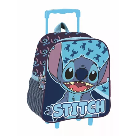 Disney Lilo és Stitch, A csillagkutya Abstract gurulós ovis 3D hátizsák, táska 32 cm