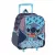 Disney Lilo és Stitch, A csillagkutya Abstract gurulós ovis 3D hátizsák, táska 32 cm