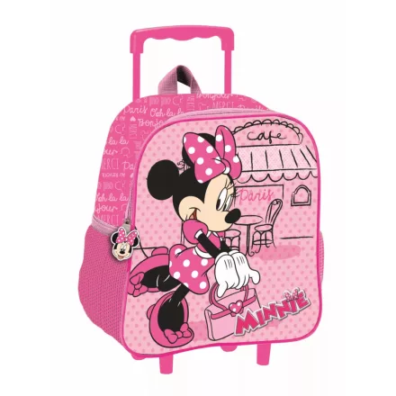 Disney Minnie Paris gurulós ovis 3D hátizsák, táska 32 cm