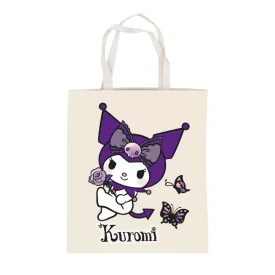   Hello Kitty Kuromi Butterfly vászontáska, bevásárlótáska 44 cm