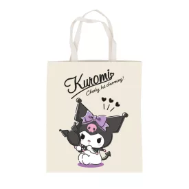   Hello Kitty Kuromi Charming vászontáska, bevásárlótáska 44 cm