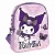 Hello Kitty Kuromi Purple hátizsák, táska 30 cm