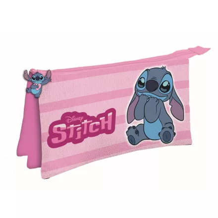 Disney Lilo és Stitch, A csillagkutya Lovely 3 rekeszes tolltartó 22 cm