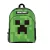 Minecraft Green Face iskolatáska, táska 40 cm