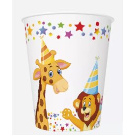 Happy Birthday Star papír pohár 8 db-os 250 ml