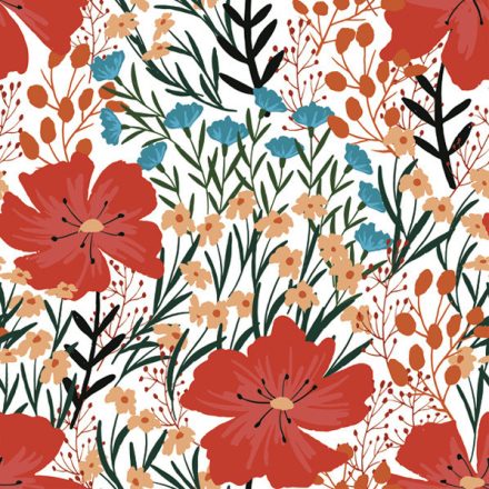 Pipacs Wild Flowers szalvéta 20 db-os 33x33 cm