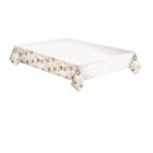 Karácsony Gold Stars and Twirls papír asztalterítő 120x180 cm