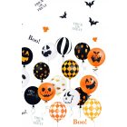 Halloween Scary Balloons papír asztalterítő 120x180 cm
