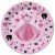 Lányos Party Dress papírtányér 8 db-os 22,7 cm