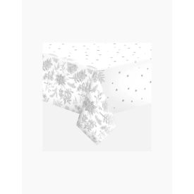 Karácsony Botanical Silver papír asztalterítő 120x180 cm