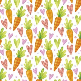 Húsvét Sweet Carrots szalvéta 20 db-os 33x33 cm