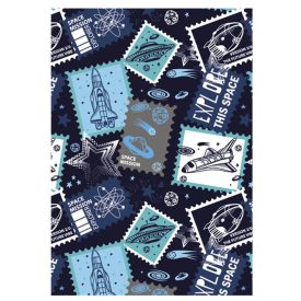 Űr Stamp A/4 gumis mappa