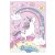 Unikornis Rainbow A/4 gumis mappa