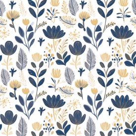 Virág Scandinavian Floral szalvéta 20 db-os 33x33 cm