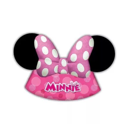 Disney Minnie Junior Parti kalap, csákó 6 db-os