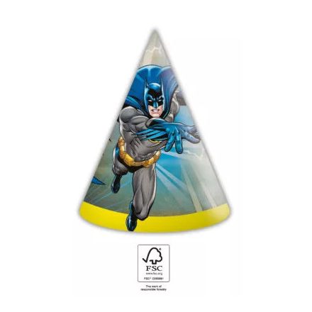 Batman Rogue Rage parti kalap, csákó 6 db-os FSC