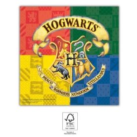 Harry Potter Hogwarts Houses szalvéta 20 db-os 33x33 cm FSC