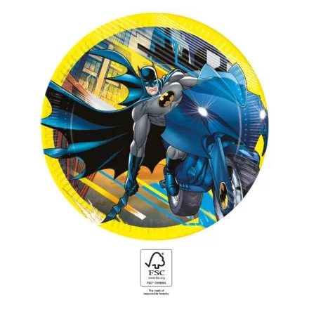 Batman Rogue Rage papírtányér 8 db-os 23 cm FSC