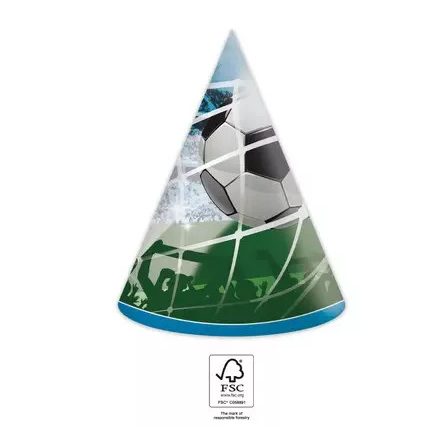 Focis Soccer Fans parti kalap, csákó 6 db-os FSC