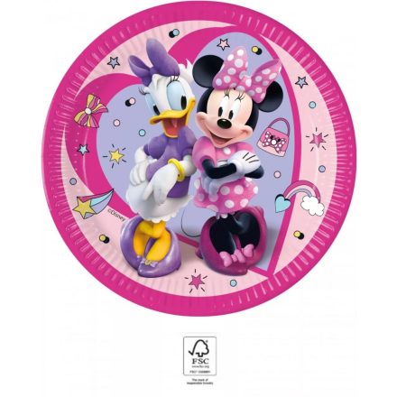 Disney Minnie Junior papírtányér 8 db-os 23 cm FSC