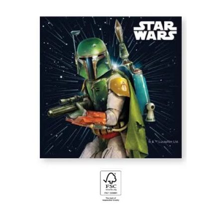 Star Wars Galaxy szalvéta 20 db-os 33x33 cm FSC
