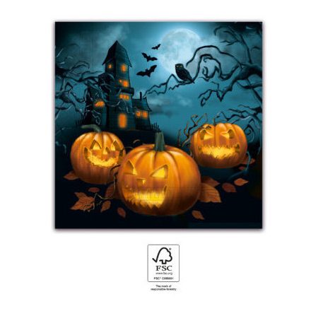 Halloween Sensations szalvéta 20 db-os 33x33 cm FSC