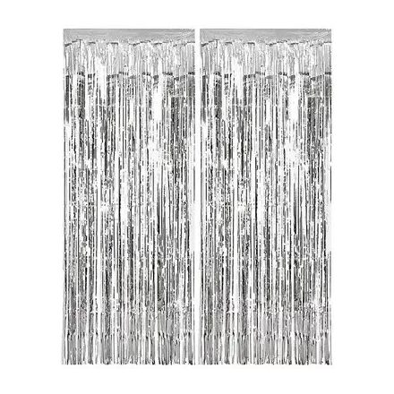 Silver Curtains, Ezüst ajtónyílásba való függöny 2 m