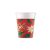 Karácsonyi Holly Poinsettia papír pohár 8 db-os 200 ml FSC