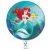 Disney Hercegnők, Ariel papírtányér 8 db-os 23 cm FSC