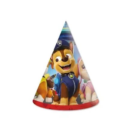 Mancs Őrjárat Rescue Heroes parti kalap, csákó 6 db-os FSC