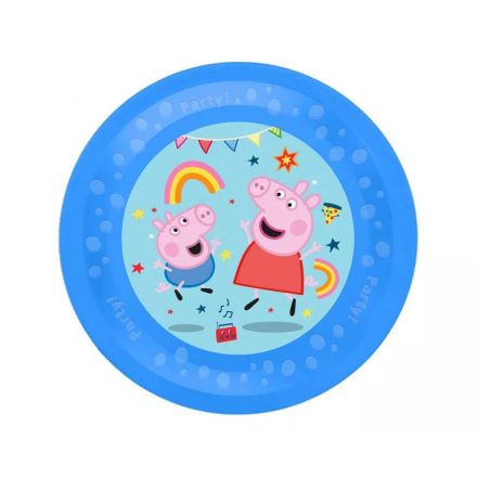 Peppa malac Messy Play micro prémium műanyag tányér 21 cm