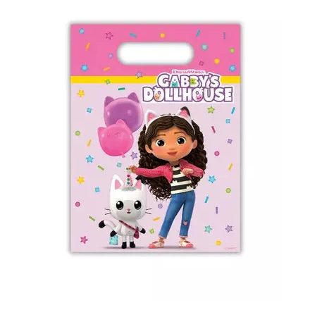 Gabi babaháza Friends ajándéktasak, ajándékzacskó 6 db-os