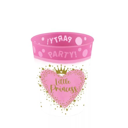 Little Princess, Hercegnő micro prémium műanyag pohár 250 ml