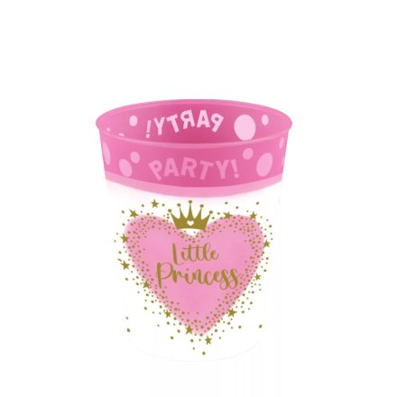 Little Princess, Hercegnő micro prémium műanyag pohár 250 ml