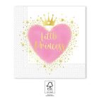 Hercegnők Little Princess szalvéta 20 db-os 33x33 cm FSC