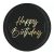 Happy Birthday Elegant papírtányér 8 db-os 23 cm FSC