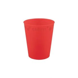 Piros Bright red micro prémium műanyag pohár 250 ml