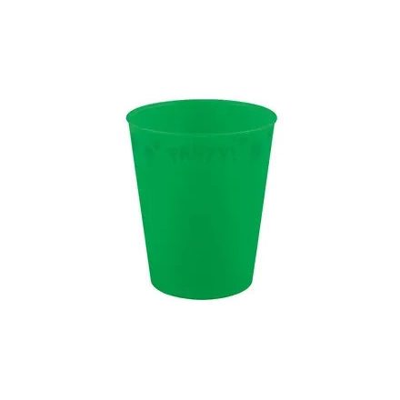 Zöld Bright Green micro prémium műanyag pohár 250 ml