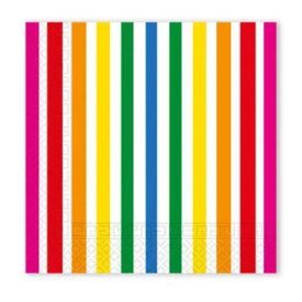 Színes Bright Colors szalvéta 20 db-os 33x33 cm FSC