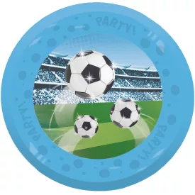   Focis Soccer Fans micro prémium műanyag lapostányér 4 db-os szett 21 cm