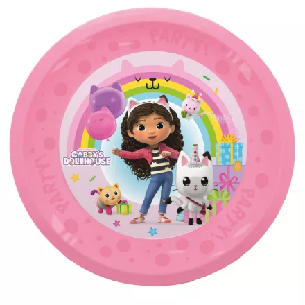 Gabi babaháza Friends micro prémium műanyag lapostányér 4 db-os szett 21 cm